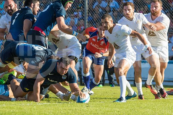 Rugby Coupe ICBC Argentine Pumas vs Georgie stade 23 de Agosto à Jujuy Argentine crédit: Jan Touzeau