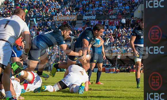 Rugby Copa ICBC Argentina Pumas vs Georgia estadio 23 de Agosto en Jujuy