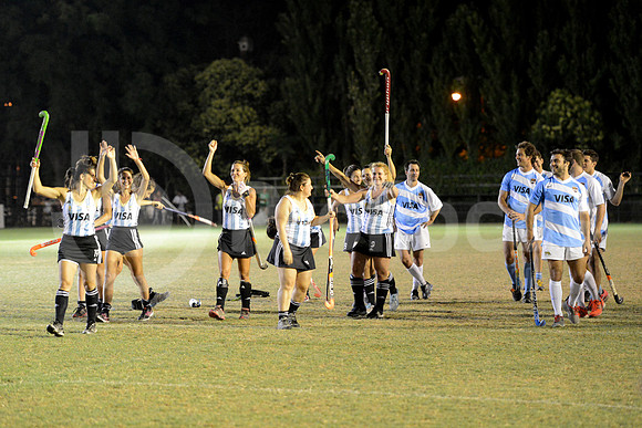 Las Leonas vs Los Pumas 2013
