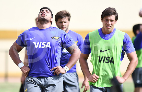 Entrenamiento Argentina XV pretemporada 2018.