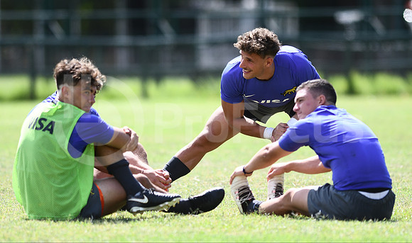 Entrenamiento Argentina XV pretemporada 2018.