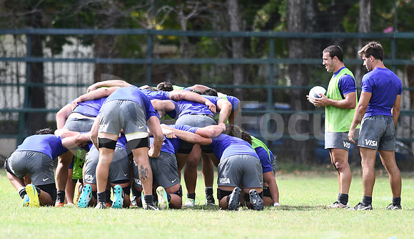 Entrenamiento Argentina XV pretemporada 2018.