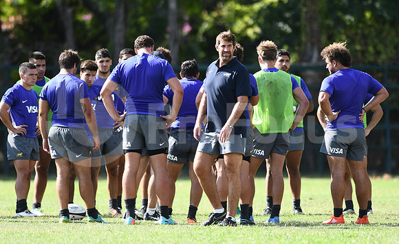 Entrenamiento Argentina XV pretemporada 2018.