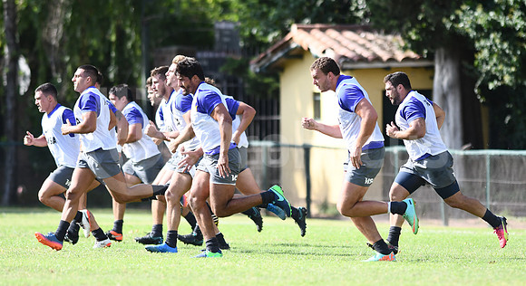 Entrenamiento Argentina XV pretemporada 2018.