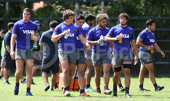Entrenamiento Argentina XV pretemporada 2018.