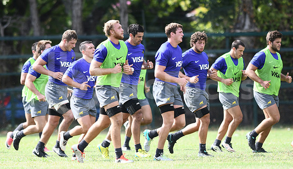 Entrenamiento Argentina XV pretemporada 2018.