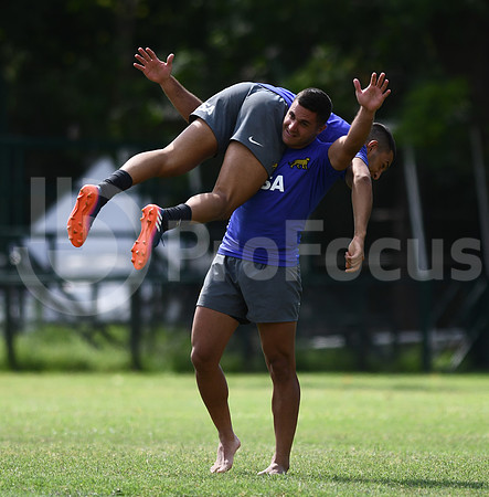 Entrenamiento Argentina XV pretemporada 2018.
