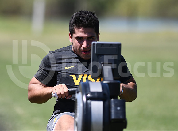 Entrenamiento Jaguares pretemporada 2018.