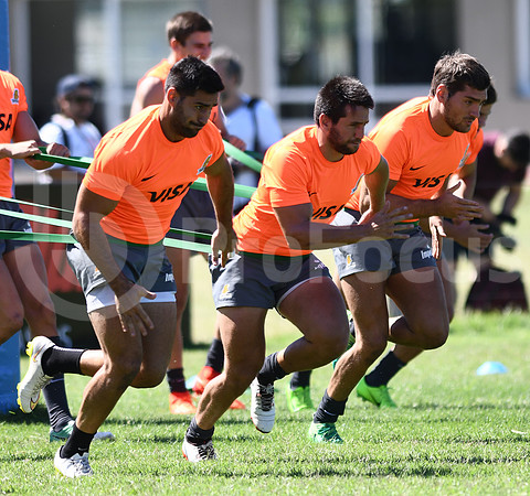 Entrenamiento Jaguares pretemporada 2018.