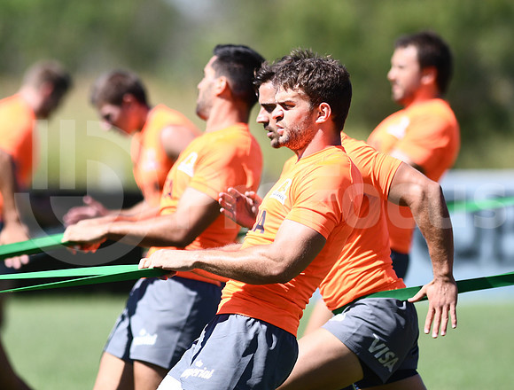 Entrenamiento Jaguares pretemporada 2018.