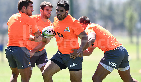 Entrenamiento Jaguares pretemporada 2018.