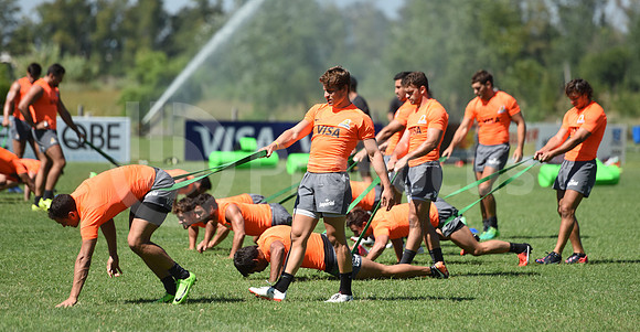 Entrenamiento Jaguares pretemporada 2018.