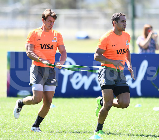 Entrenamiento Jaguares pretemporada 2018.