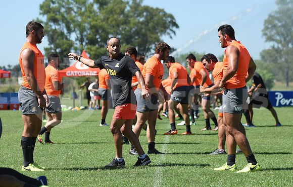 Entrenamiento Jaguares pretemporada 2018.