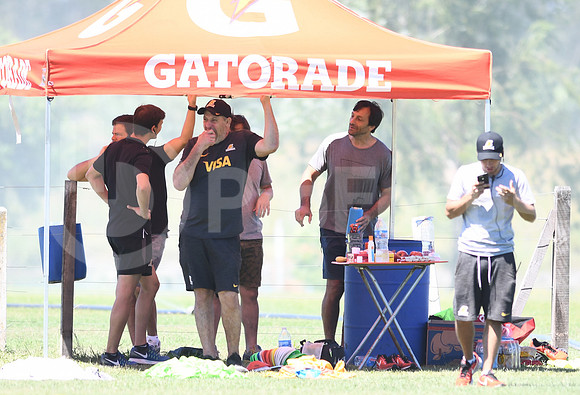 Entrenamiento Jaguares pretemporada 2018.